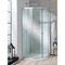 Simpsons - Edge Quadrant Double Door Shower Enclosure - 3 Size Options Large Image