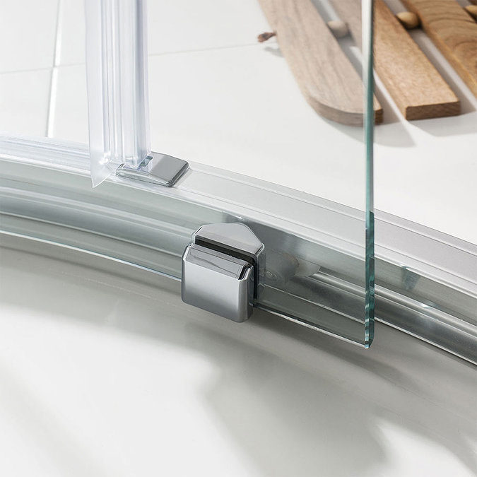 Simpsons - Edge Quadrant Single Door Shower Enclosure - 3 Size Options Feature Large Image