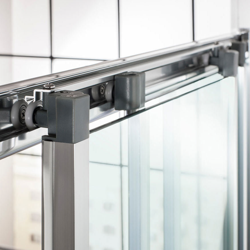 Crosswater edge triple sliding shower door victorian plumbing co uk