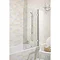 Simpsons Elite Hinged Bath Screen - 900mm Feature Large Image