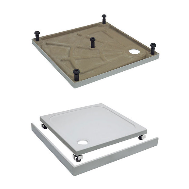 Simpsons Leg & Panel Riser Kit For 45mm Rectangular Shower Tray
