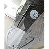 Simpsons - Offset Quadrant Low Profile Acrylic Shower Tray w/ Waste - Left Hand - 3 Size Options Pro