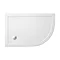 Simpsons - Offset Quadrant Low Profile Acrylic Shower Tray w/ Waste - Right Hand - 3 Size Options La