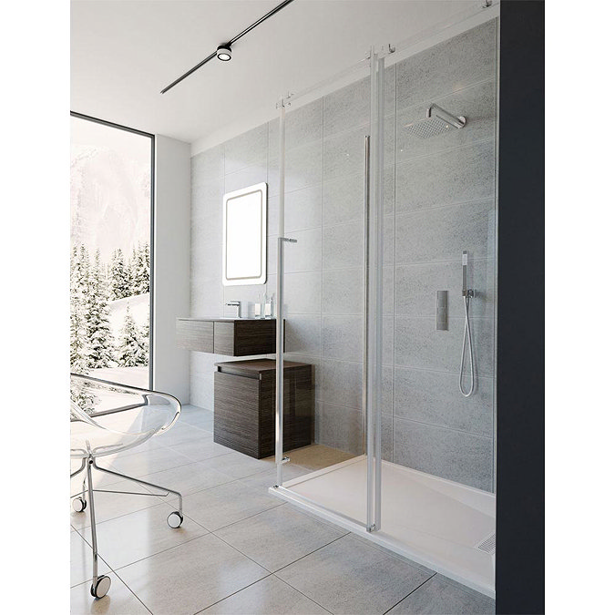 Simpsons Pier Sliding Shower Door Profile Large Image