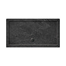 Simpsons Rectangular 35mm Grey Slate Acrylic Shower Tray with Waste - Various Size Options Large Ima