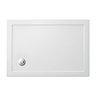 Crosswater - Rectangular Low Profile Acrylic Shower Tray with Waste - Various Size Options Large Ima