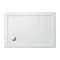 Crosswater - Rectangular Low Profile Acrylic Shower Tray with Waste - Various Size Options Large Ima