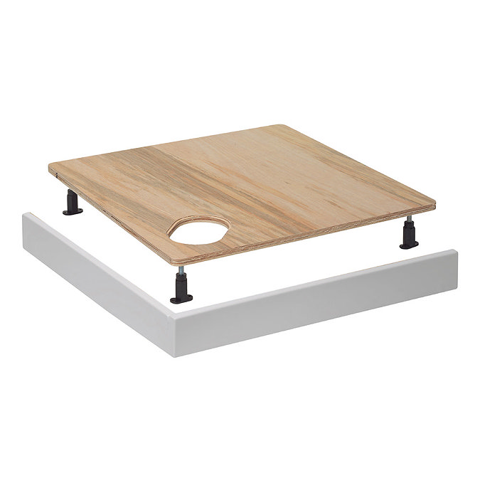 Simpsons Rectangular Shower Tray Leg Set & Panel Pack - Various Size Options Large Image