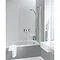 Simpsons - Supreme Deluxe Bath Screen - White - 2 Size Options Large Image