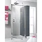 Simpsons - Supreme Luxury Pivot Shower Door - 900mm - 7312 Feature Large Image