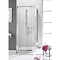 Simpsons Supreme Offset Quadrant Single Door Shower Enclosure - 4 Size Options Feature Large Image