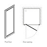 Simpsons - Supreme Pivot Shower Door - Various Size Options  Profile Large Image