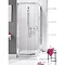 Simpsons Supreme 900 x 900mm Quadrant Single Door Shower Enclosure Feature Large Image