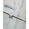 Simpsons - Ten Hinged Shower Door with Inline Panel - 5 Size Options Feature Large Image