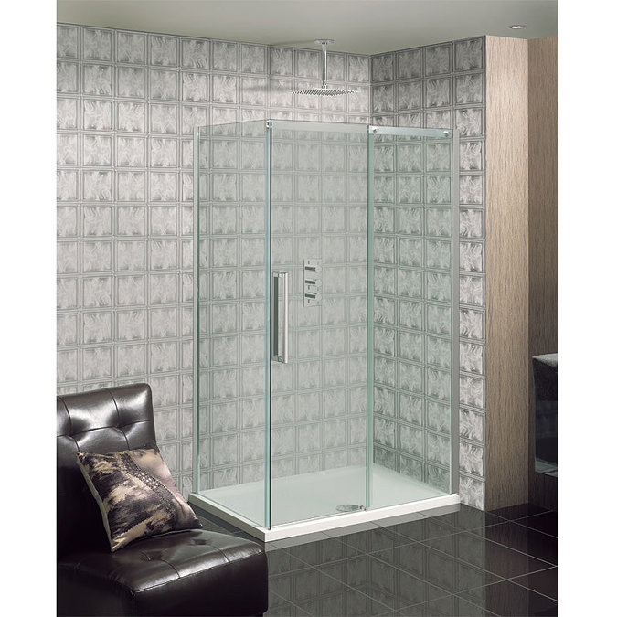 Simpsons - Ten Single Shower Side Panel - 3 Size Options Feature Large Image