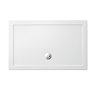 Crosswater - Walk In Low Profile Acrylic Shower Tray with Waste - 2 Size Options Large Image