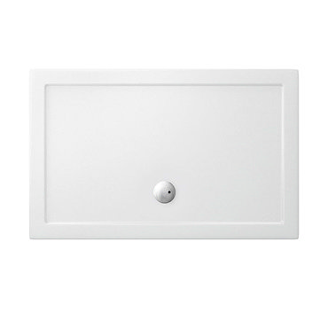 Simpsons - Walk In Low Profile Acrylic Shower Tray with Waste - 2 Size Options Feature Large Image