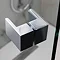 Simpsons Zion Hinged Shower Door with Inline Panel Profile Large Image