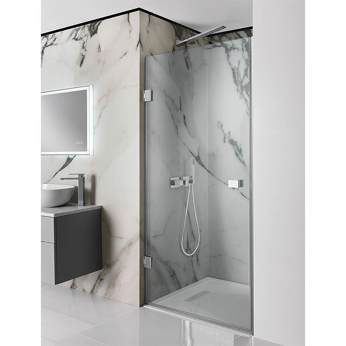 Simpsons Zion Hinged Shower Door  Profile Large Image