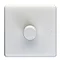 Single Dimmer Light Switch White Large Image