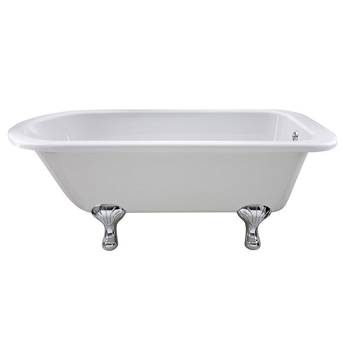 Nuie Berkshire 1700 x 750mm Single Ended Roll Top Bath with Corbel Leg Set Large Image
