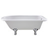 Nuie Berkshire 1700 x 750mm Single Ended Roll Top Bath with Corbel Leg Set Large Image