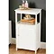 Wood Bathroom Storage Unit with Shelf Profile Large Image