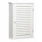 White Wood Wall Cabinet with One Inner Shelf - 1600900 Large Image
