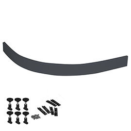 Slate Grey Leg Set & Plinth Kit (900 x 900 Curved Plinth) - TR71B Medium Image