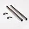 Sleeving Kit 300mm (pair) - Chrome  Profile Large Image