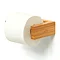 Slimline Toilet Roll Holder Bamboo Large Image