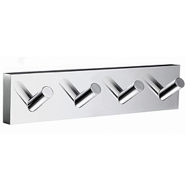 Smedbo House - Polished Chrome Quadruple Hook - RK359 Large Image