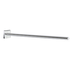 Smedbo House - Polished Chrome Single Towel Rail - RK328 Large Image