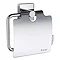 Smedbo House - Polished Chrome Toilet Roll Holder with Lid - RK3414 Large Image