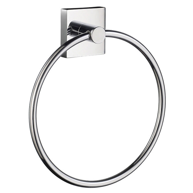 Smedbo House - Polished Chrome Towel Ring - RK344 Large Image