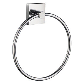 Smedbo House - Polished Chrome Towel Ring - RK344 Large Image