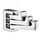 Smedbo Life Swing Arm Triple Hook - Polished Chrome - GK128 Large Image