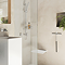 Smedbo Living Folding Wall Mounted Shower Seat - White