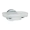 Smedbo Loft Holder with Frosted Glass Soap Dish - Polished Chrome - LK342 Large Image