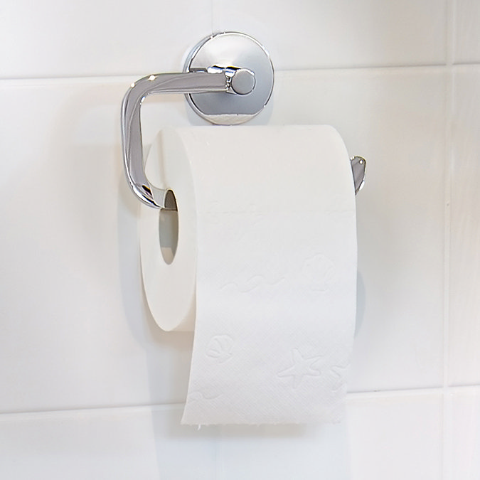 Smedbo Loft Toilet Roll Holder - Polished Chrome - LK341  Profile Large Image