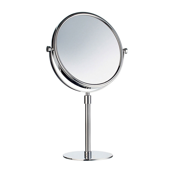 Smedbo Outline Freestanding Shaving/Make Up Mirror - Polished Chrome - FK435 Large Image