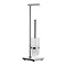 Smedbo Outline Lite Square Freestanding Toilet Brush and Roll Holder - FK603 Large Image