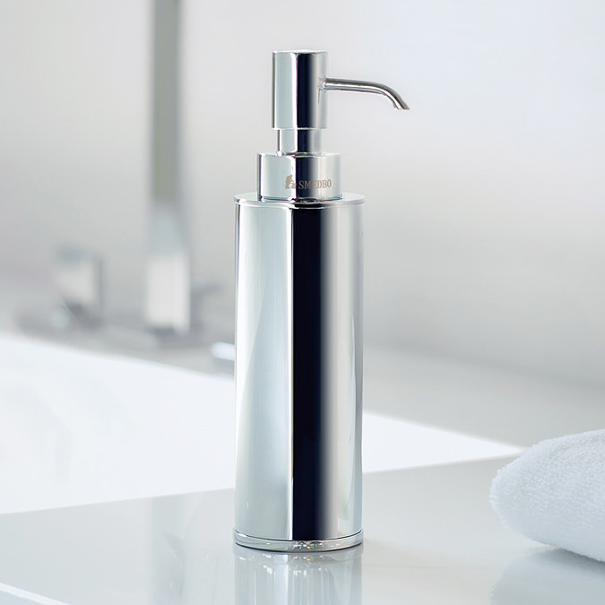 Smedbo Outline - Polished Chrome Soap Dispenser - FK254  Profile Large Image