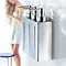 Smedbo Outline Wall Mounted Triple Soap Dispenser - Polished Chrome - FK259  Profile Large Image