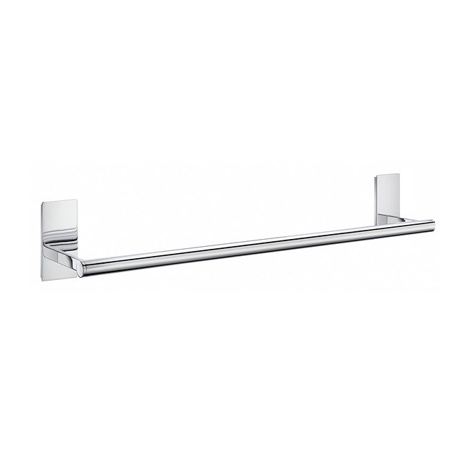 Smedbo Pool Single Towel Rail - Polished Chrome - ZK346 Large Image