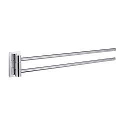Smedbo Pool Swing Arm Towel Rail - Polished Chrome - ZK326 Large Image
