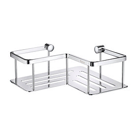 Smedbo Sideline Corner Soap Basket - Polished Chrome - DK3025 Large Image