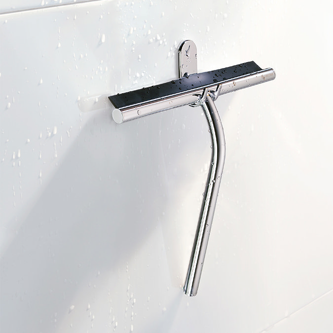 Smedbo Sideline - Polished Chrome Shower Squeegee with Hook - DK2110  Profile Large Image