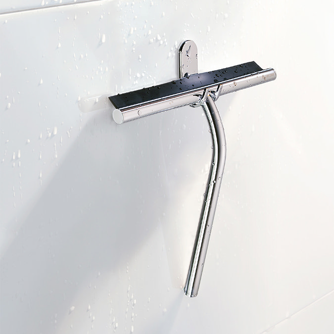 Smedbo Sideline - Polished Chrome Shower Squeegee with Hook - DK2110 Profile Large Image