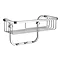 Smedbo Sideline Shower Basket with 3 Hooks - Polished Chrome - DK2006 Large Image